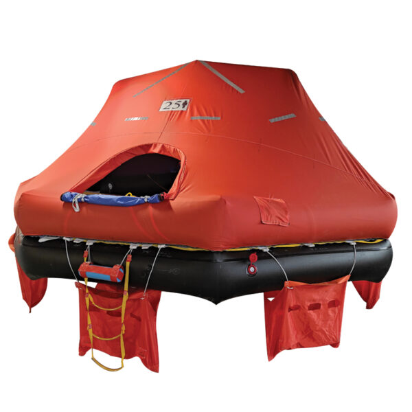 ARIMAR Liferaft SOLAS DEEP SEA II,TOB,16 prs,canister (B)