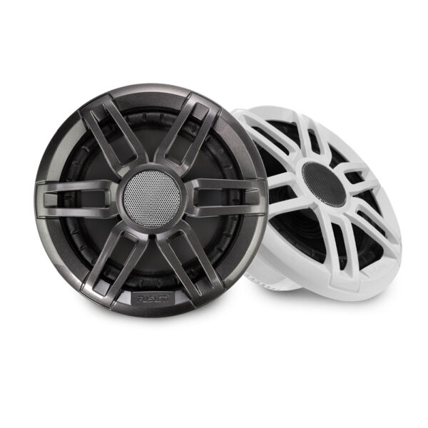 Fusion Ηχεία Sports XS-F65SPGW, 200W, 6,5", με Γκρι & Άσπρο Κάλυμμα, Σετ