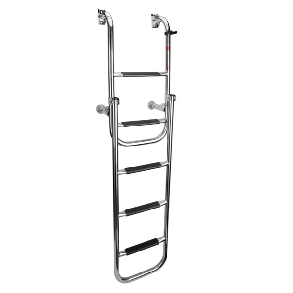 Σκάλα Αναδιπλούμενη, 2+3 σκαλιά, Inox 316, 90⁰, Μ1325xΠ280mm
