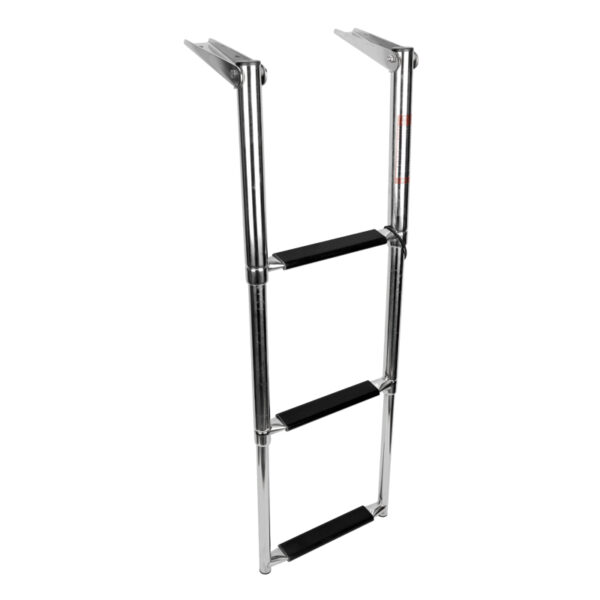 Σκάλα Tηλεσκοπική, 3 σκαλιά, Inox 316, Μ860xΠ330mm