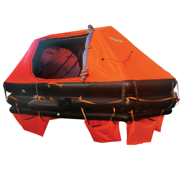 LALIZAS Liferaft SOLAS OCEANO, Καθαιρουμένου Αυτόματα Ανορθούμενου Τύπου, 37 ατόμων, κάνιστρο (B)