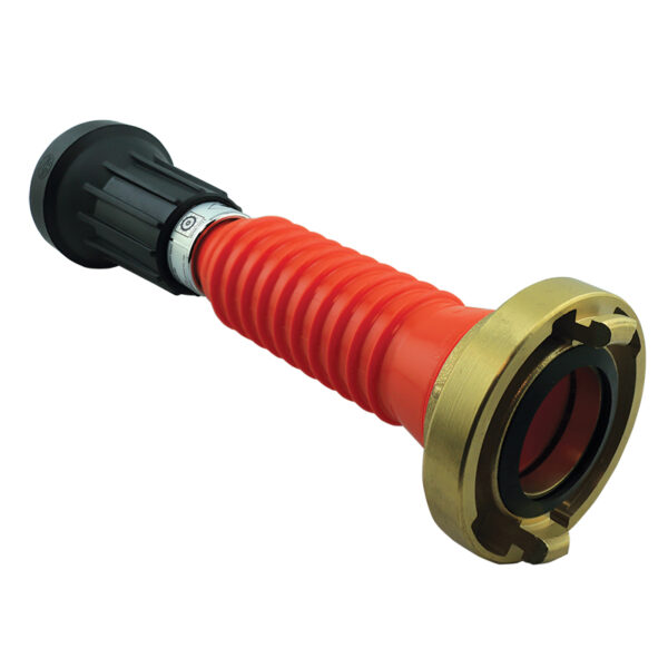 Jet/ Spray Πυροσβ. Ακροφύσιο 3 θέσεων, ⌀16mm, με Αντάπτ. Storz 38 Brass, SOLAS/MED, Σετ