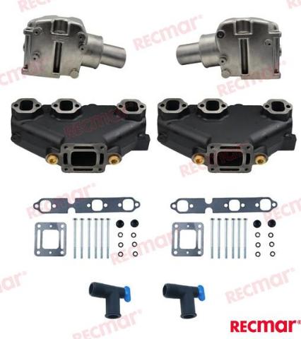 Σετ Εξατμίσεων για MerCruiser V6 GM262  1984-2002 MARV6-1K