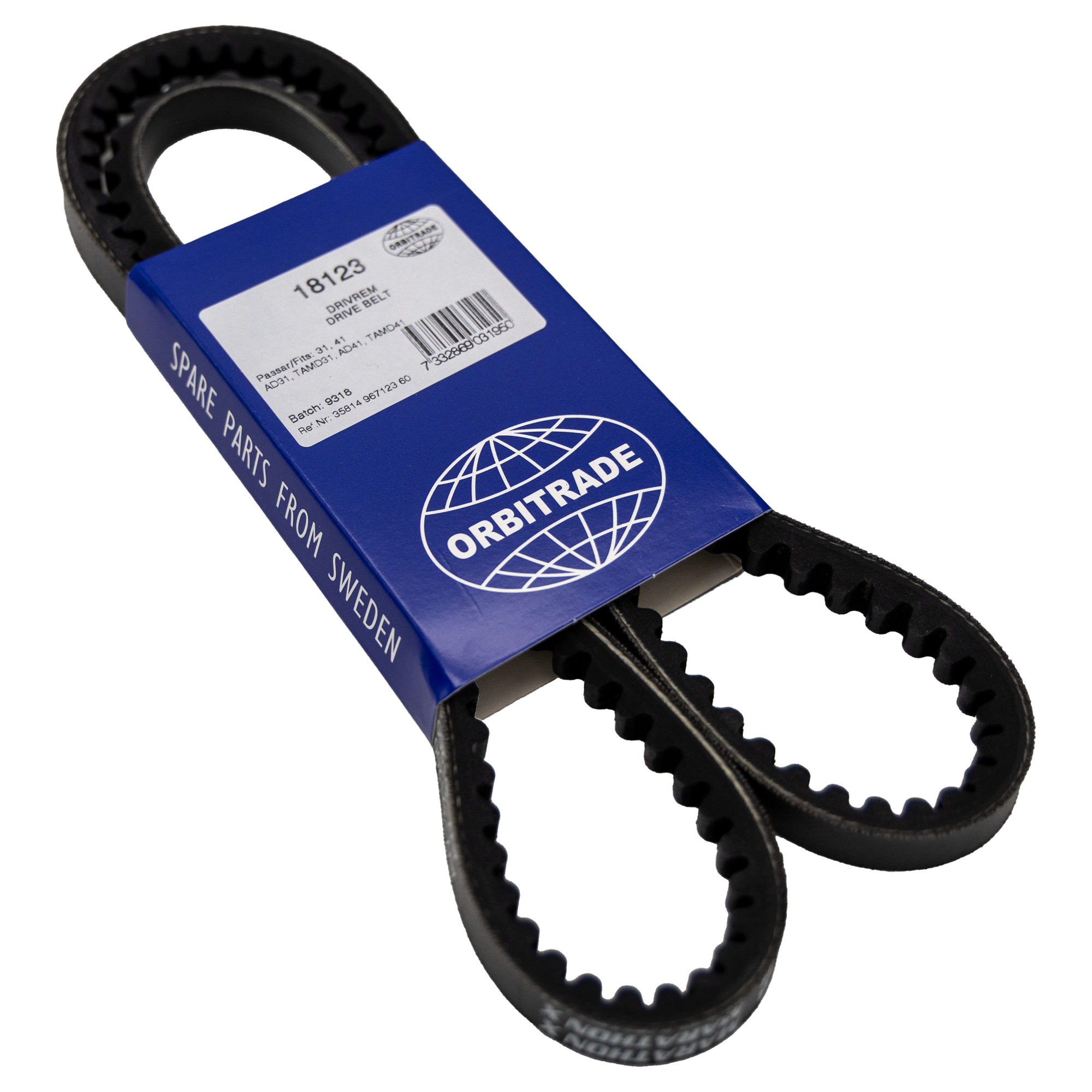 Drive belt kit 31, 41 FRG18123