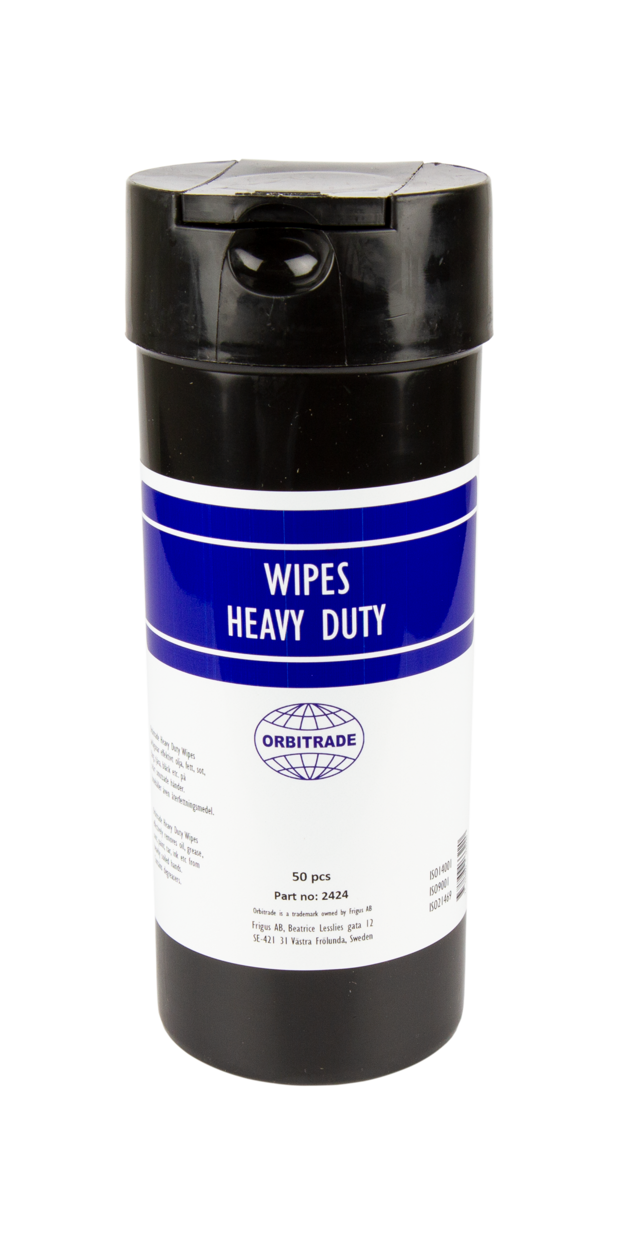 Cleaning wipe, heavy duty 50-pack FRG2424